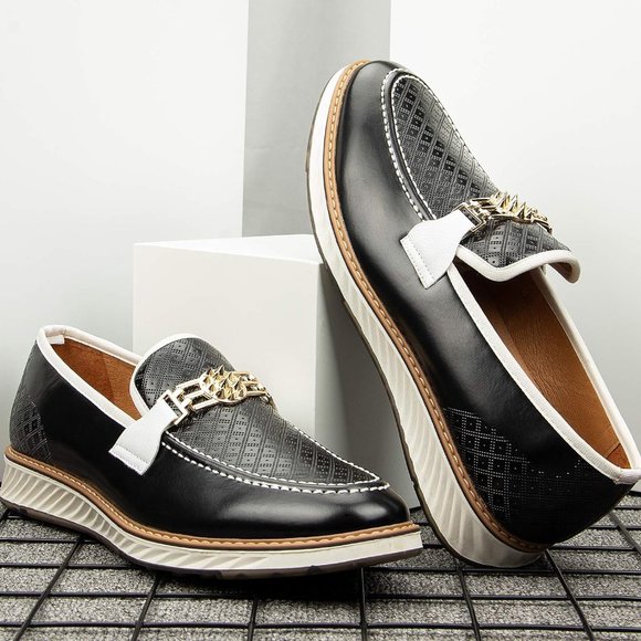 Men\'s Black Oxford Shoes Dress Shoes Men\'s Lightweight lace-up Fashion Shoes main image 4